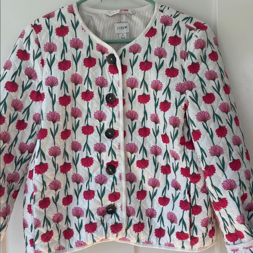 J. Crew quilted jacket
